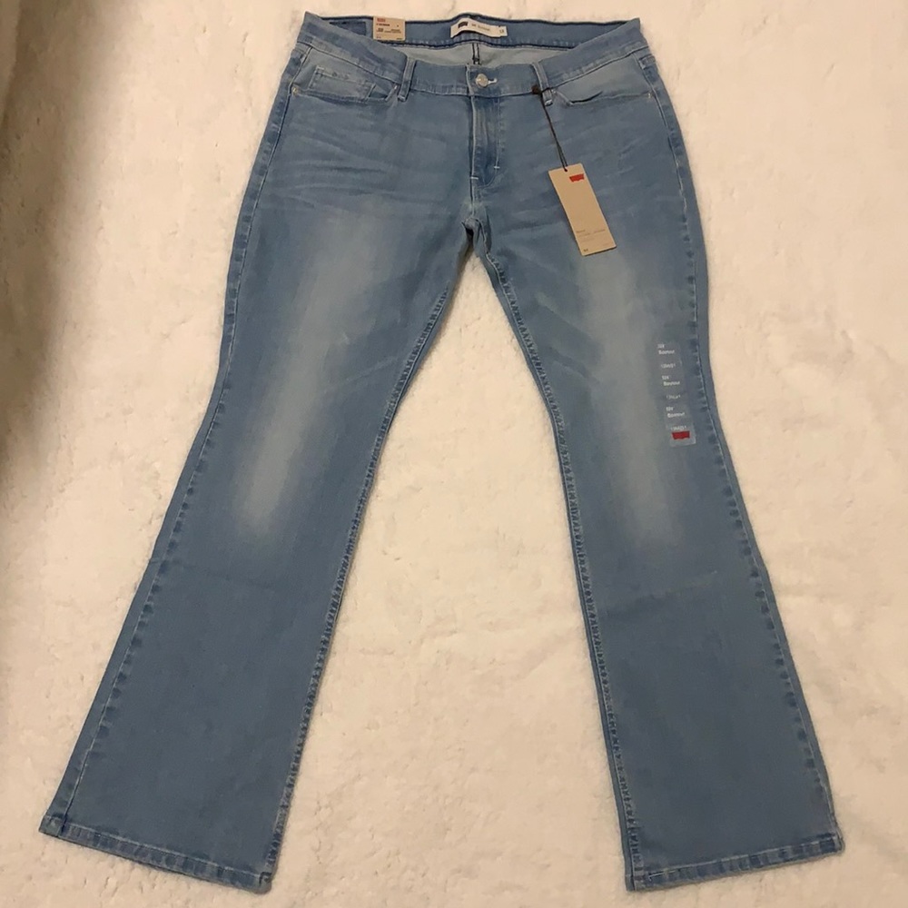 Jean Levis Strauss Bootcut Size 13M/31 Made In Bangladesh AU 🇧🇩